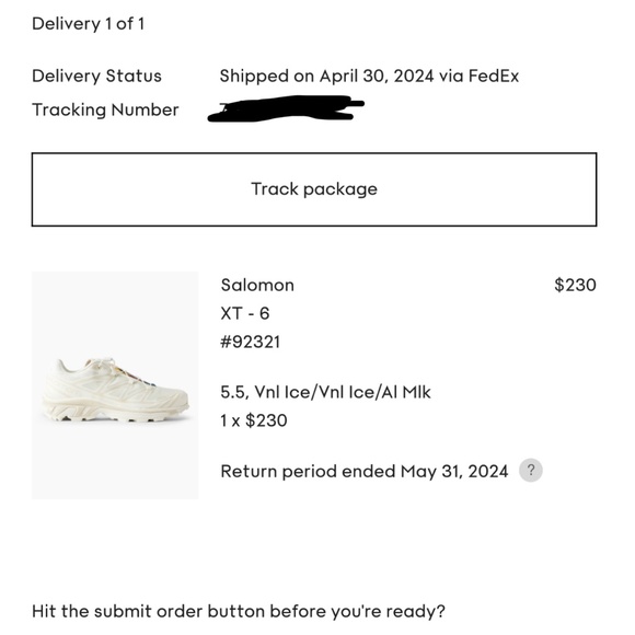 Salomon xt6 - Picture 2 of 6